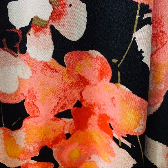 Floral Plus Size Sleeveless Dress - Picture 11 of 16